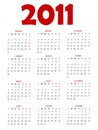 Calendar 2011