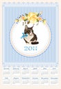 calendar 2011 with cat