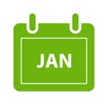 January month calendar icon