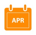 April month calendar icon