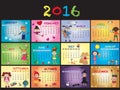 Calendar 2016