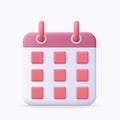 Calendar assignment icon. Planning concept.