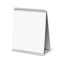 Calendar Blank Accessory For Managing Tasks Vector