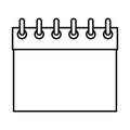 Calendar blank icon
