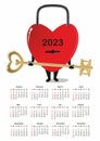 Calendar for 2023