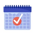 calendar checkmark business tasks