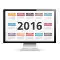 2016 Calendar