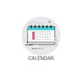 Calendar Date Month Deadline Icon