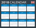 Calendar 2018 - English Version