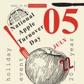 National Apple Turnover Day