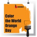 Color the World Orange Day