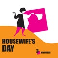 Poster Housewife day