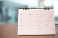 Calendar Event Planner is busy.calendar,clock to set timetable organize schedule,planning for business meeting or travel planning Royalty Free Stock Photo