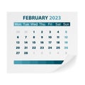 Calendar February 2023