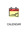 Calendar flat icon