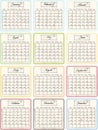 2014 Calendar