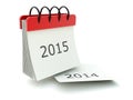 2015 calendar icon Royalty Free Stock Photo