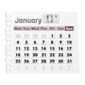 Calendar January 2021