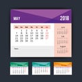 Calendar months isolated icon