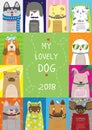 Calendar 2018. My Lovely Dog