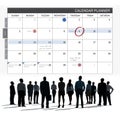 Calendar Planner Organization Management Remind Concept