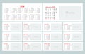 Calendar 2018 Daily Planner Template