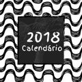 Calendar 2018 - Portuguese and Brazilian Version