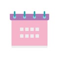 Calendar reminder date plan icon Royalty Free Stock Photo