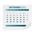 Calendar September 2023