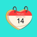 Calendar Valentines Day