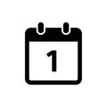 Calendar vector icon. Web design icon. Calendar on the wall. Flat calendar icon. Vector icon EPS 10