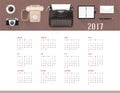 Calendar 2017