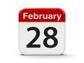 28th February calendar