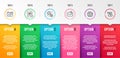 Calendar, Work and Environment day icons set. Checked calculation, New mail and Atm service signs. Vector
