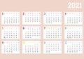 Calendar year 2021