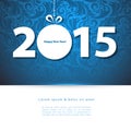 Calendar for 2015 year Royalty Free Stock Photo