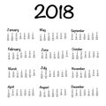 Calendarium 2018