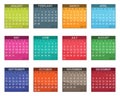 Calender for 2011 Royalty Free Stock Photo