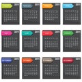 Calender for 2011 Royalty Free Stock Photo