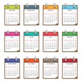 Calender for 2011 Royalty Free Stock Photo