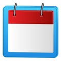 Calender icon Royalty Free Stock Photo