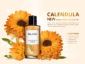 Calendula skin toner ads