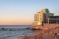 Caleta Abarca beach and Sheraton Hotel - Vina del Mar, Chile