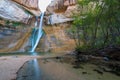 Calf Creek Falls, Calf Creek Canyon, Grand Staircase-Escalante N Royalty Free Stock Photo