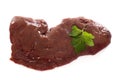 Calf's liver and parsley