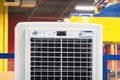 A close up to an Air Conditioner Coolbox Three Speeds Portable Evaporative Air Cooler