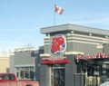 A horizontal view Boston Pizza restaurant location