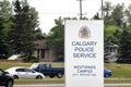 Calgary Police Service Westwings Campus outdoor sign