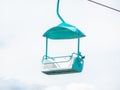Calgary Stampede park empty gondola skyride Royalty Free Stock Photo