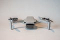 DJI Mini 2 drone on white background